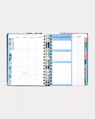 Large 17 Month Agenda - Shell Shine