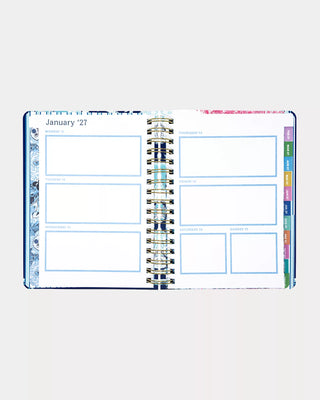 Large 17 Month Agenda - Shell Shine