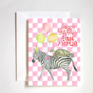 Greeting Card - Happy Birthday Party Animal