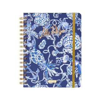 Large 17 Month Agenda (2025-2026) - Sapphire Pool Barefoot Beachcomber
