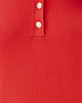 Adalena Sweater Dress - Rococo Red