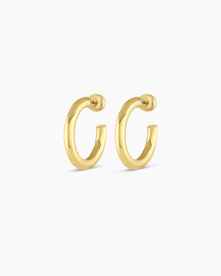 Carter Small Hoops - Gold