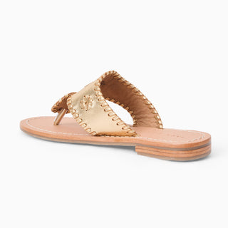 Girls Jacks Flat - Platinum