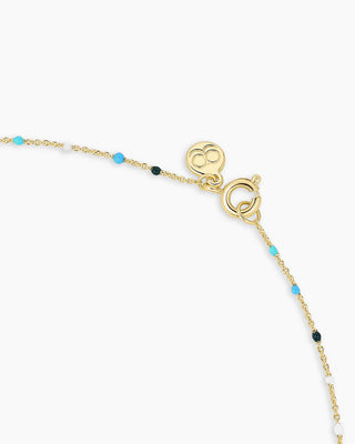 Capri Necklace - Laguna/Gold