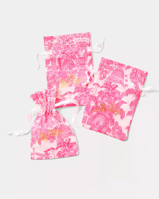 Party Punch Hoop Earrings - Clear