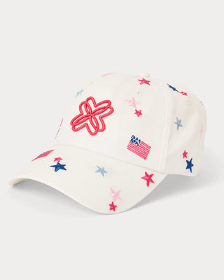 Gwp Embroidered Hat - Resort White Its A 250Th Celebration Embroidery