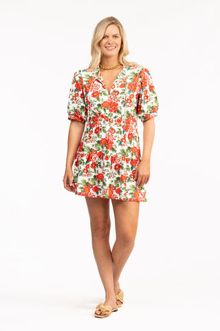 Marie Dress - Hollyhock Heartbreak