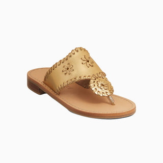 Girls Jacks Flat - Gold