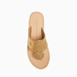 Girls Jacks Flat - Gold