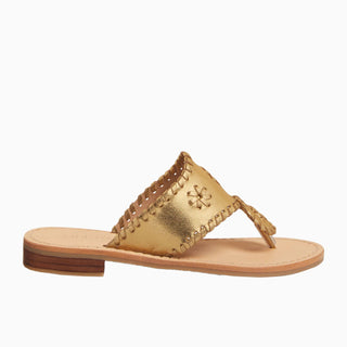 Girls Jacks Flat - Gold