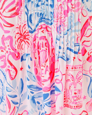 Danika Tunic Top - Resort White Sun Sea Sand