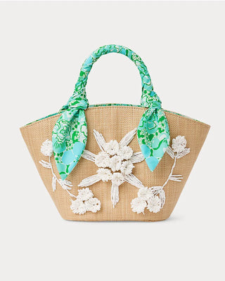 GWP Straw Bag - Mint Condition Bursting With Joy