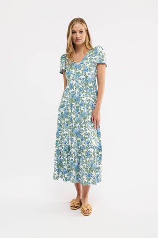 Agatha Dress - Cotswolds Bloom