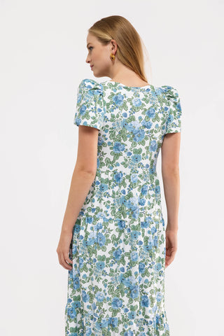 Agatha Dress - Cotswolds Bloom