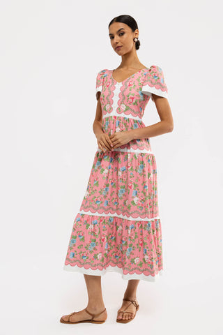 Agatha Dress - Cottage Rose