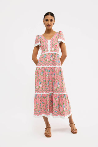 Agatha Dress - Cottage Rose
