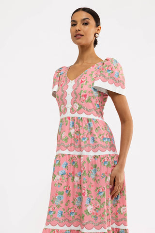 Agatha Dress - Cottage Rose