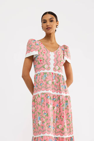 Agatha Dress - Cottage Rose