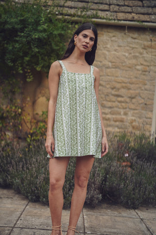 Helen Dress - Tart Stripe