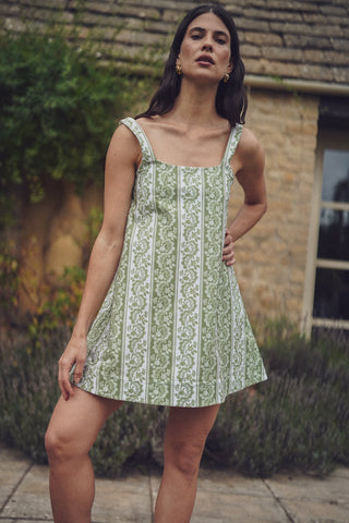 Helen Dress - Tart Stripe