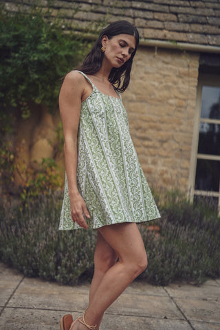 Helen Dress - Tart Stripe