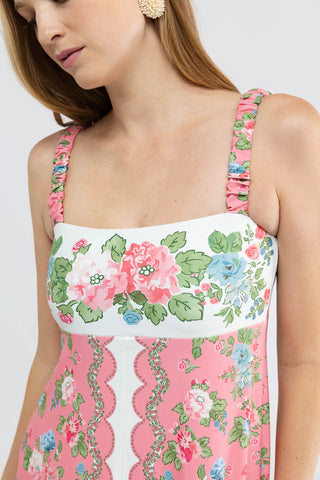 Lochlain Dress - Cottage Rose