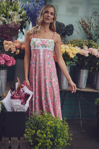 Lochlain Dress - Cottage Rose