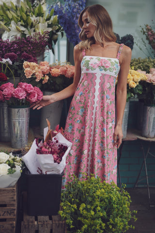 Lochlain Dress - Cottage Rose