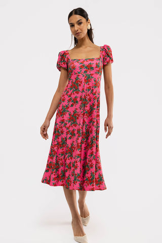 Rosalie Dress - Shrub Rose