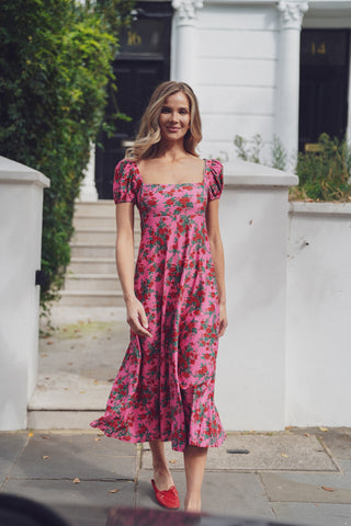 Rosalie Dress - Shrub Rose