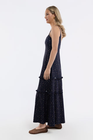 Abigail Dress - Midnight Plains