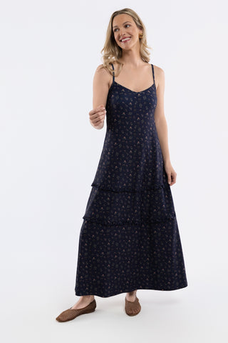 Abigail Dress - Midnight Plains