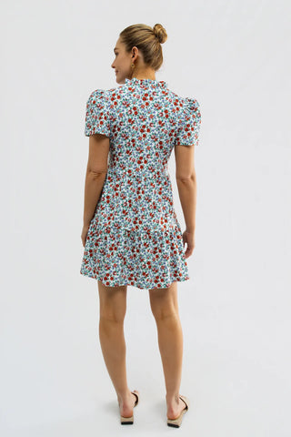 Navy Dress - Italian Porcelain