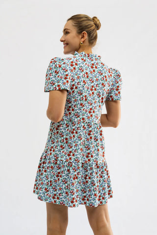 Navy Dress - Italian Porcelain