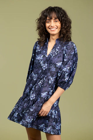 Tory Dress - Royal Rose